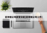 区块链公司高管分配[区块链公司工作]